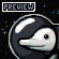Space dolphin icon/pixelart