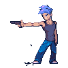 I <3 my gun icon/pixelart