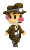 The Spelunker (Spelunky) icon/pixelart