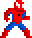 Spider Man 8 bit icon/pixelart