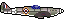 Supermarine Spitfire icon/pixelart