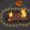 Pit Fire icon/pixelart
