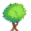 2nd pixel tree icon/pixelart
