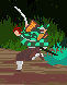 Demon Slayer -gentle rain icon/pixelart