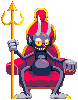 The Devil from Cuphead icon/pixelart