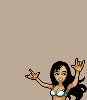 Peacock Jumping icon/pixelart