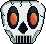 Skull icon/pixelart