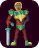 Top heavy knight (Secret Santa 2015) icon/pixelart