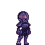 Futuristic Soldier icon/pixelart