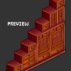 Step Tansu  icon/pixelart
