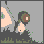 Stoned Caterpillar icon/pixelart