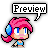 Chibi idle icon/pixelart