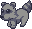 Racoon icon/pixelart