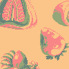 strawberry icon/pixelart