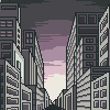 Street icon/pixelart