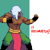 Fighter - Heavy Kick icon/pixelart