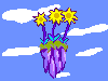 Sunflower in the Sky icon/pixelart