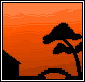 Sunrise icon/pixelart