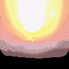 Sunset icon/pixelart