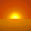 Sunset icon/pixelart