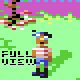 Supeior C64 Land icon/pixelart