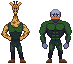 Superheroes icon/pixelart