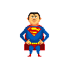 Fat.Superman icon/pixelart
