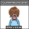 Supermundane icon/pixelart