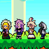 Masa's Ocs Super Princess Peach Style icon/pixelart