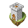 Floating Tower icon/pixelart