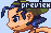 Running Boy icon/pixelart