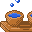 Pots of strange liquid icon/pixelart