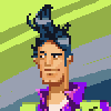 Bruce Kirk icon/pixelart