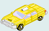 Pimp my taxi! icon/pixelart