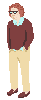 teacher icon/pixelart