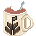 tea logo icon/pixelart