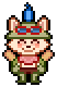 Teemo - League of Legends icon/pixelart