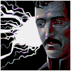 NIKOLA TESLA, MAN OF SCIENCE icon/pixelart