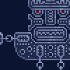 The End Is Nigh. YES/NO? icon/pixelart