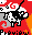 Polychrome Tree in a Monochrome World icon/pixelart