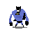 The Bat icon/pixelart