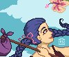 0 The Fool icon/pixelart