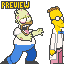 The Simpsons icon/pixelart