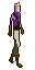 Thief with crown icon/pixelart