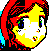 Alps Girl icon/pixelart