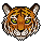 Tiger icon/pixelart