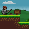 Grass tileset icon/pixelart