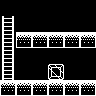 Tiny robot Mockup icon/pixelart