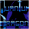 Quantum Dragon - 8-bit Title Screen icon/pixelart