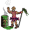 The Toxic Avenger Balcony icon/pixelart